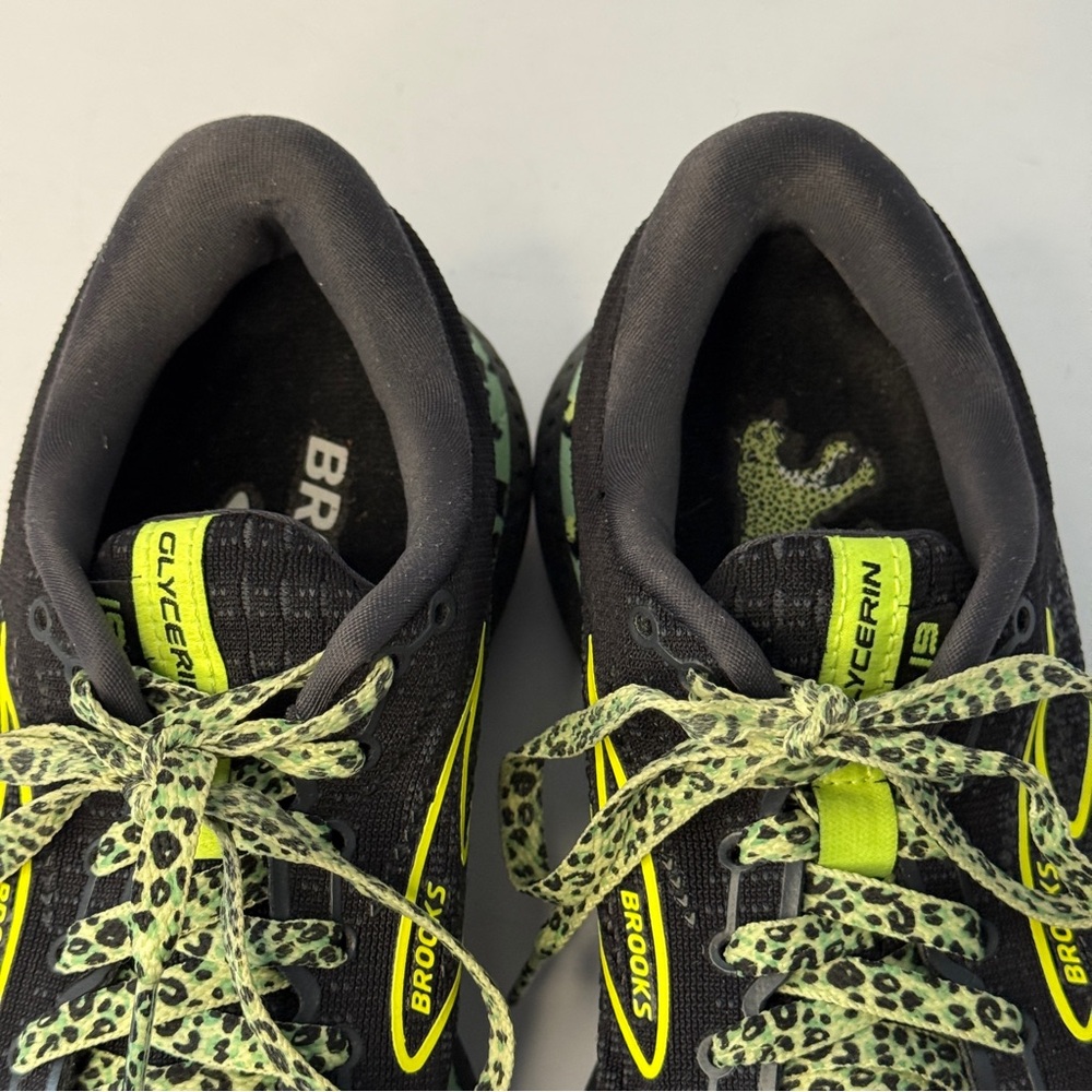 Brooks Glycerin 19 Run Wild Electric Cheetah Women's Running Shoes Size 5.5 - Picture 4 of 11